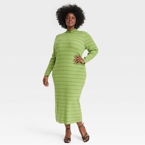 House of Aama x Target Black History Month Women's Long Sleeve Dress